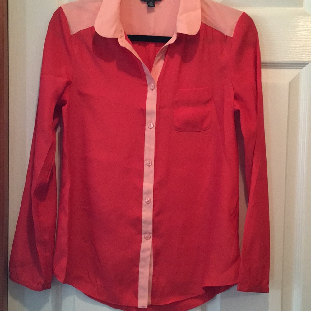 American eagle button down blouse